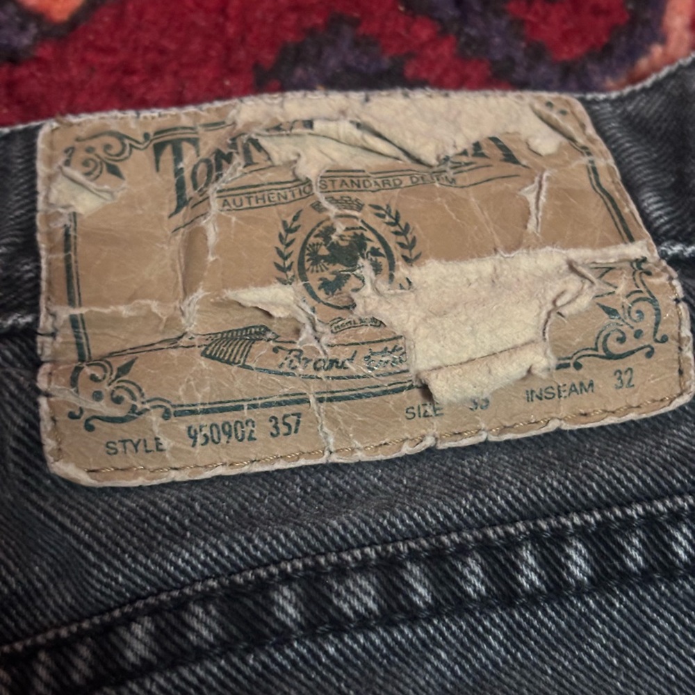 Tommy Hilfiger Vintage Gray Straight Jeans - Picture 6 of 6